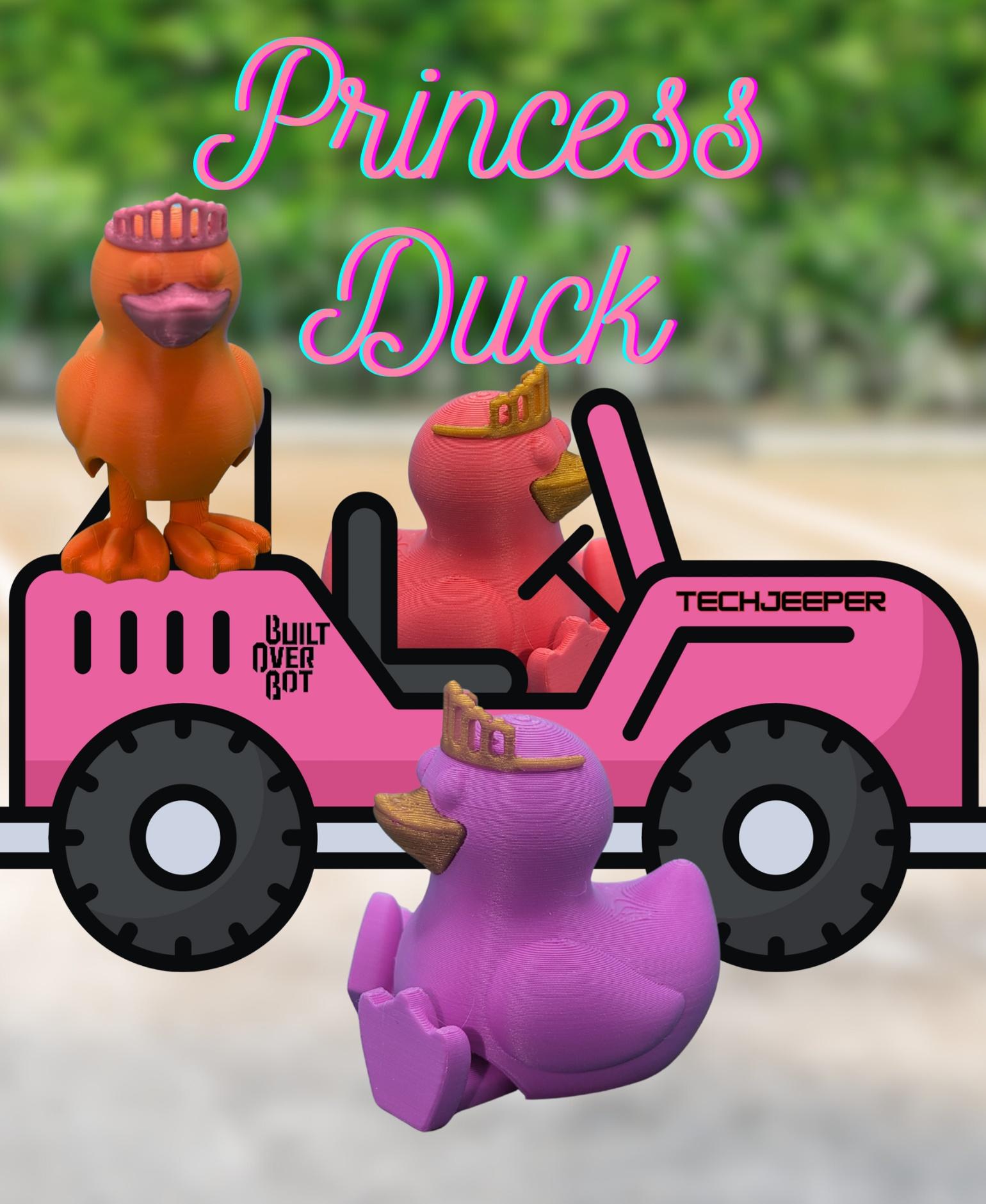 TechJeeper's Princess Duck 3d model