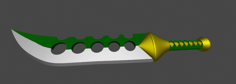 Lego Lostvayne: (Meliodas' sword) 3d model