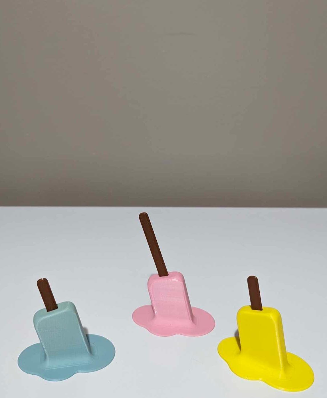 Melting Popsicle Prop 3d model