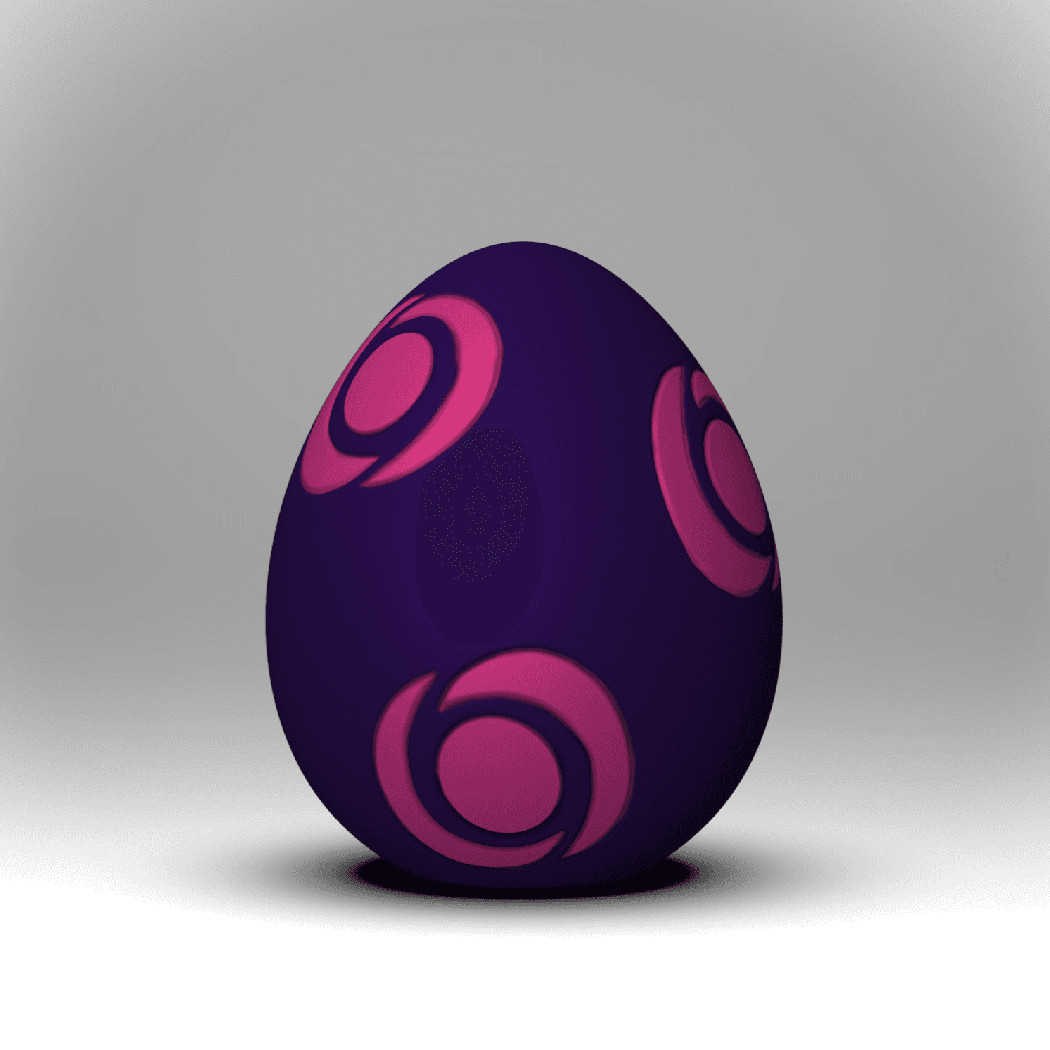 Dark Egg Bank/Container  3d model