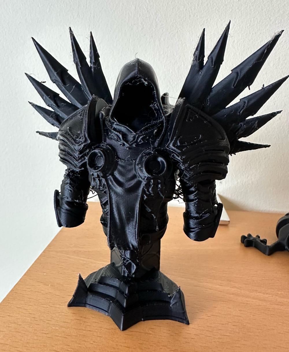 Tyrael Bust - Diablo (Pre-Supported) 3d model