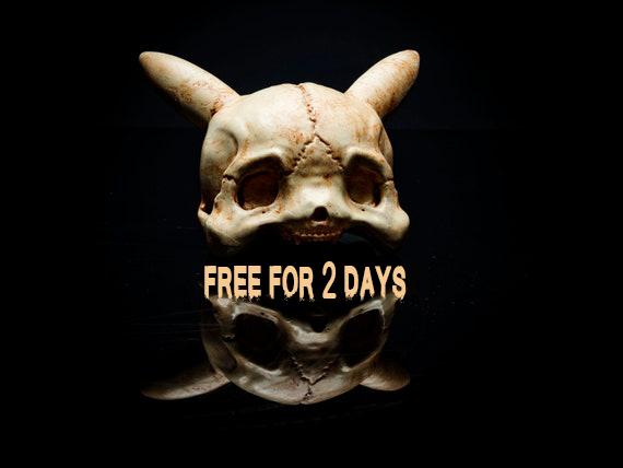 FREE FOR 2 DAYS Pikachu Skull 3d model