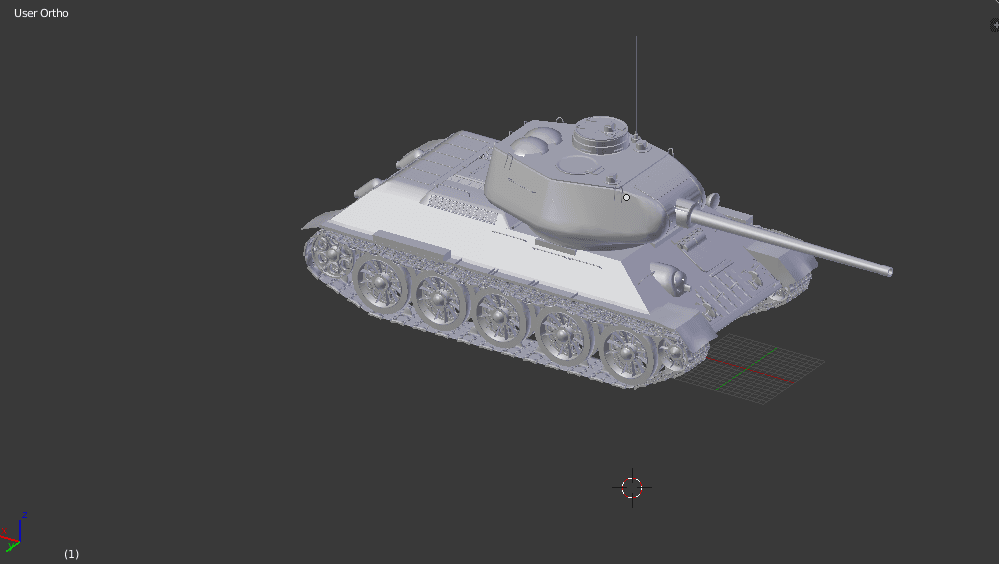 T34_Russian_Tank.stl 3d model