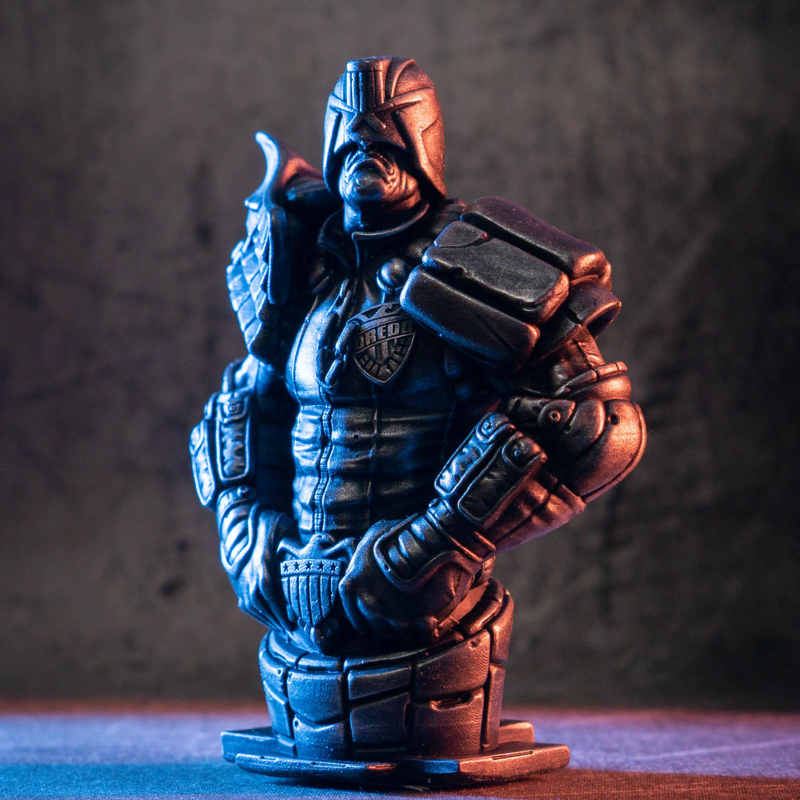 Judge Dredd (fan art) 3d model