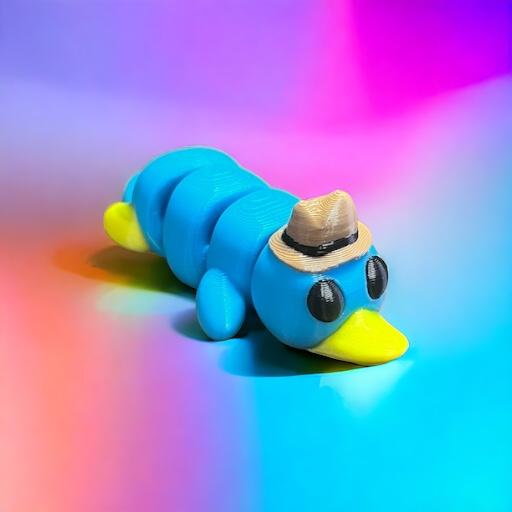 Articulated Detective Platypus - UnicornicNZ 3d model
