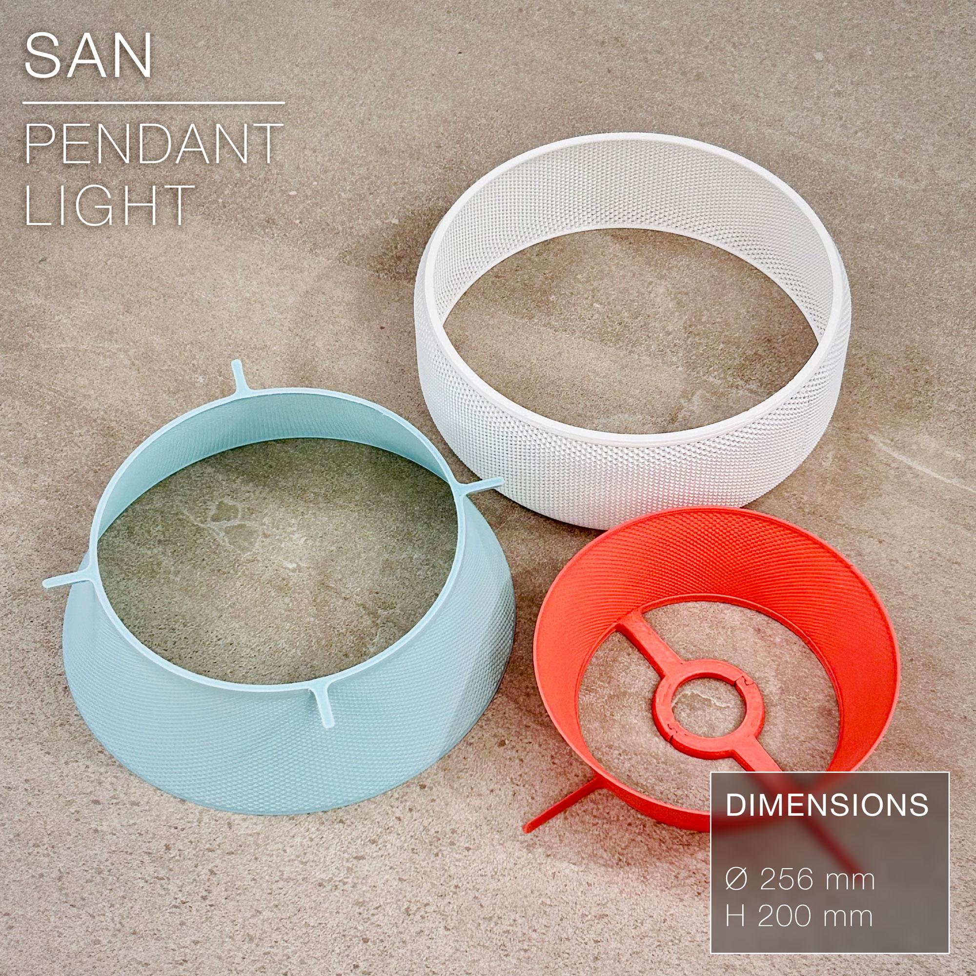 SAN  |  Pendant Light E27 & E26 fast print 3d model