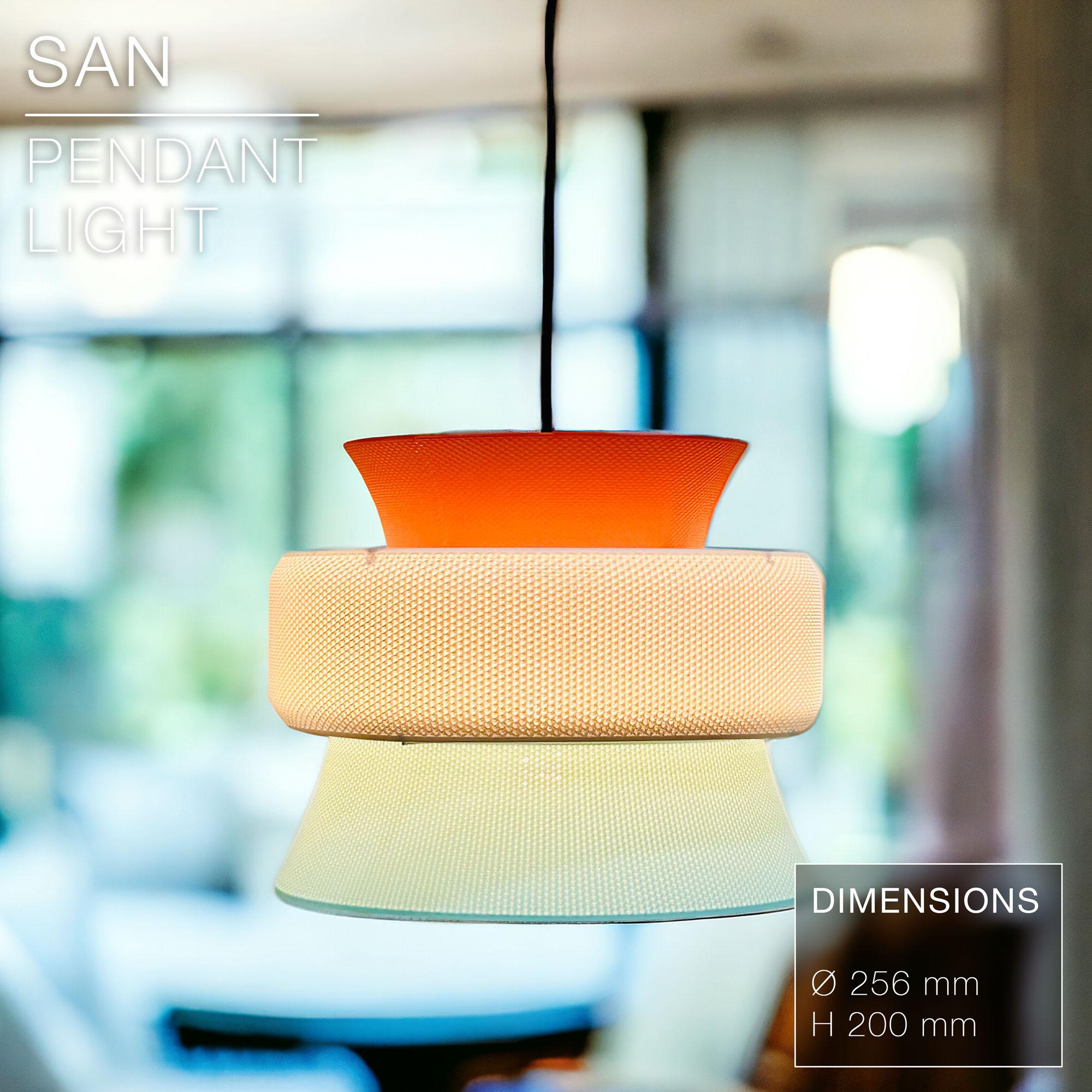 SAN  |  Pendant Light E27 & E26 fast print 3d model