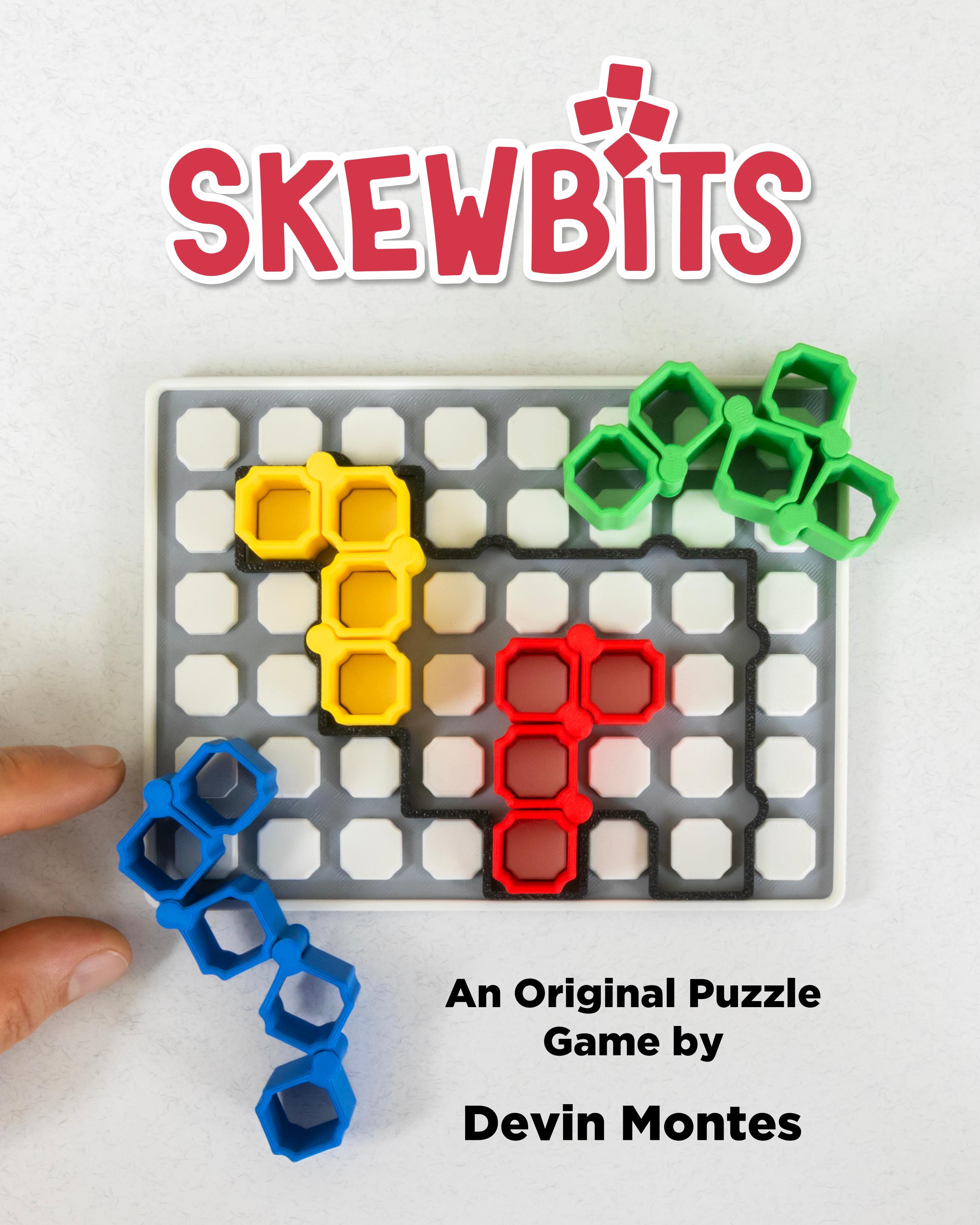 SKEWBITS (v1) Puzzle Game for 3D Printing *OUTDATED* 3d model