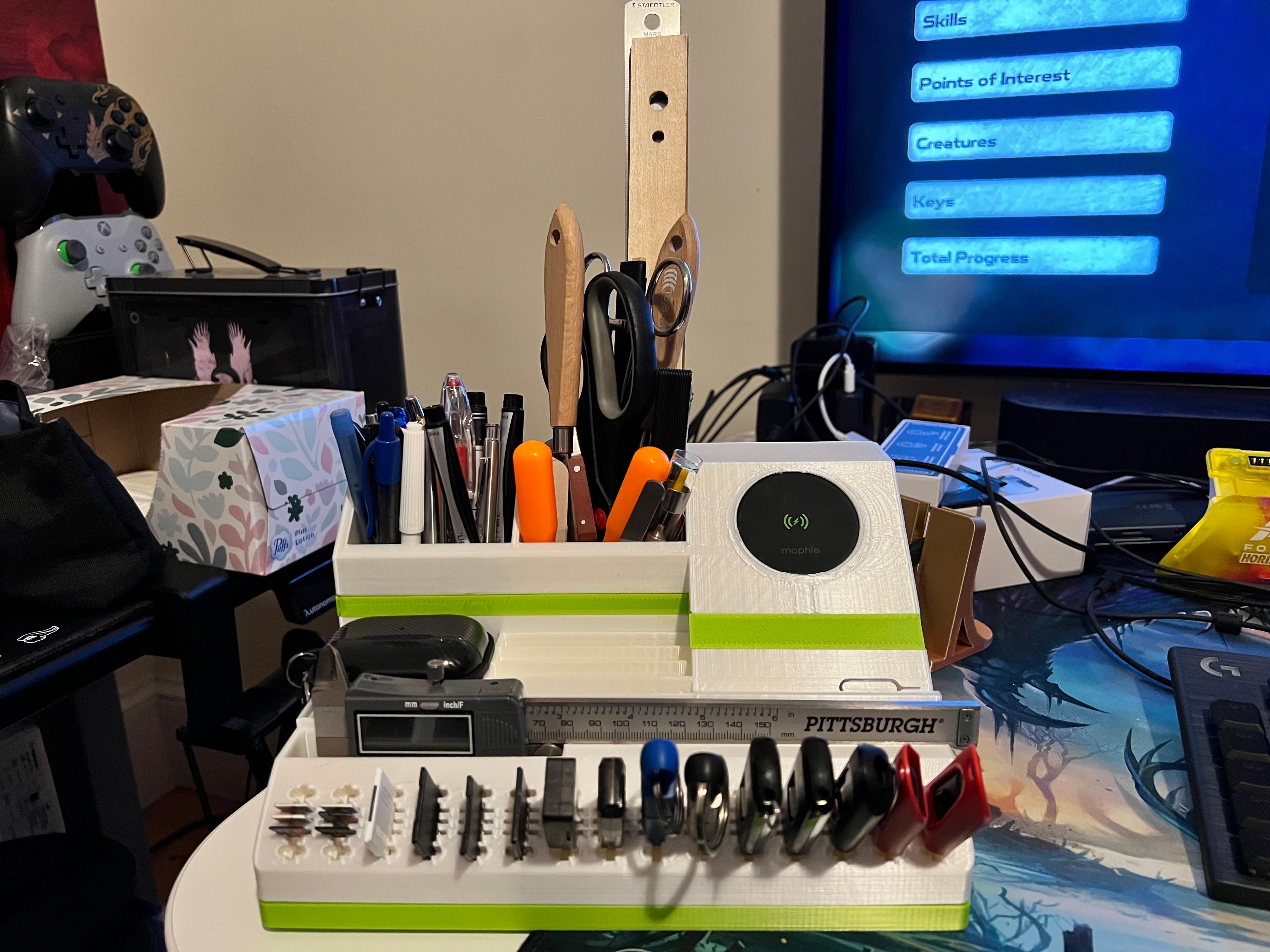 Engineer's Desk Organizer - Hers my make as promised! - 3d model
