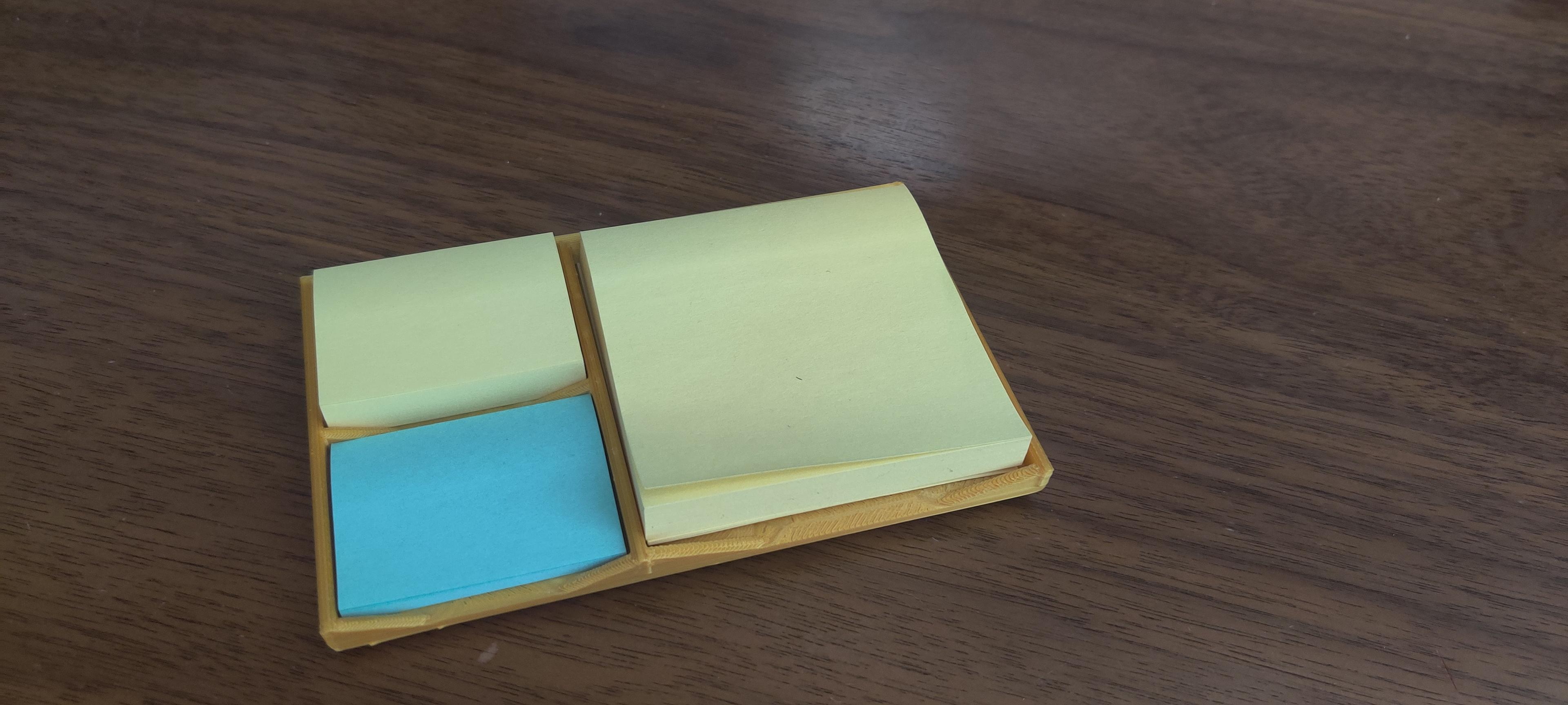 Sticky Note Container 3d model