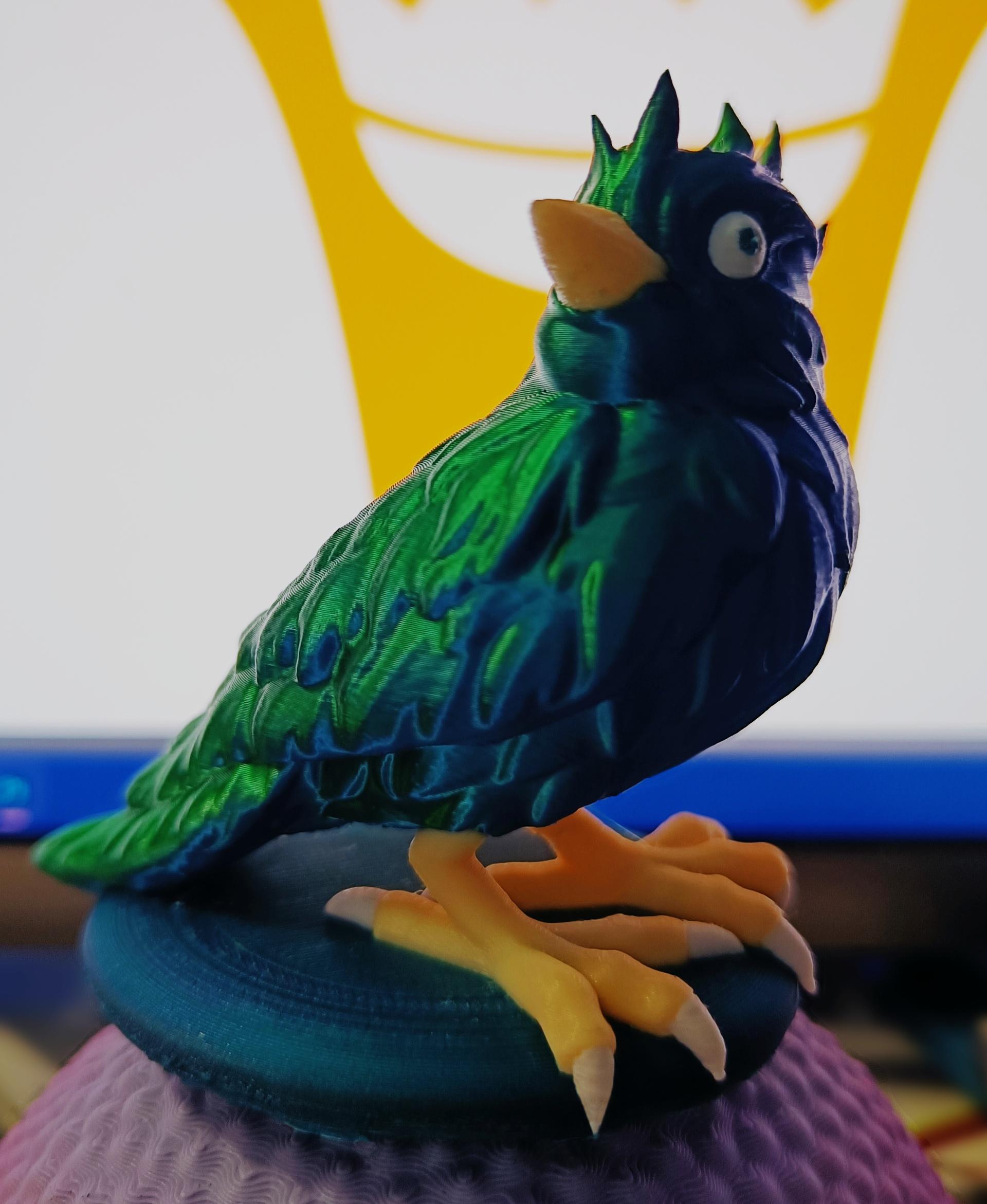 Bird.stl - Printed on my Bambulab A1 Mini. Love how it came out! - 3d model