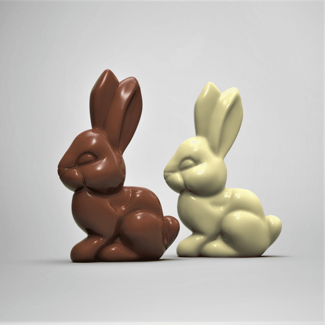 Chocolate Bunny  3d model