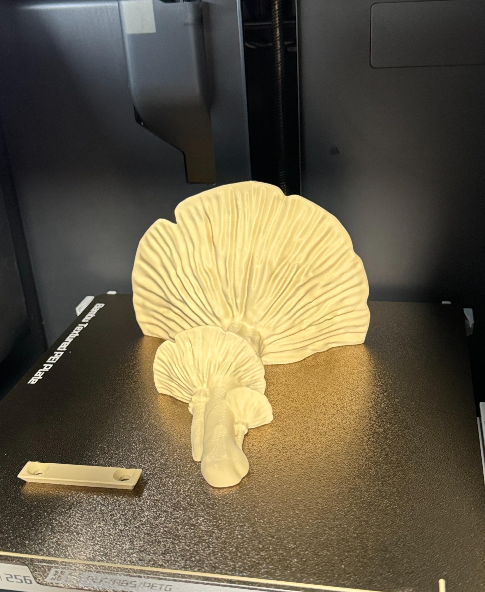 Wall shelf “Amanita Fungus” - Fresh off the printer. - 3d model
