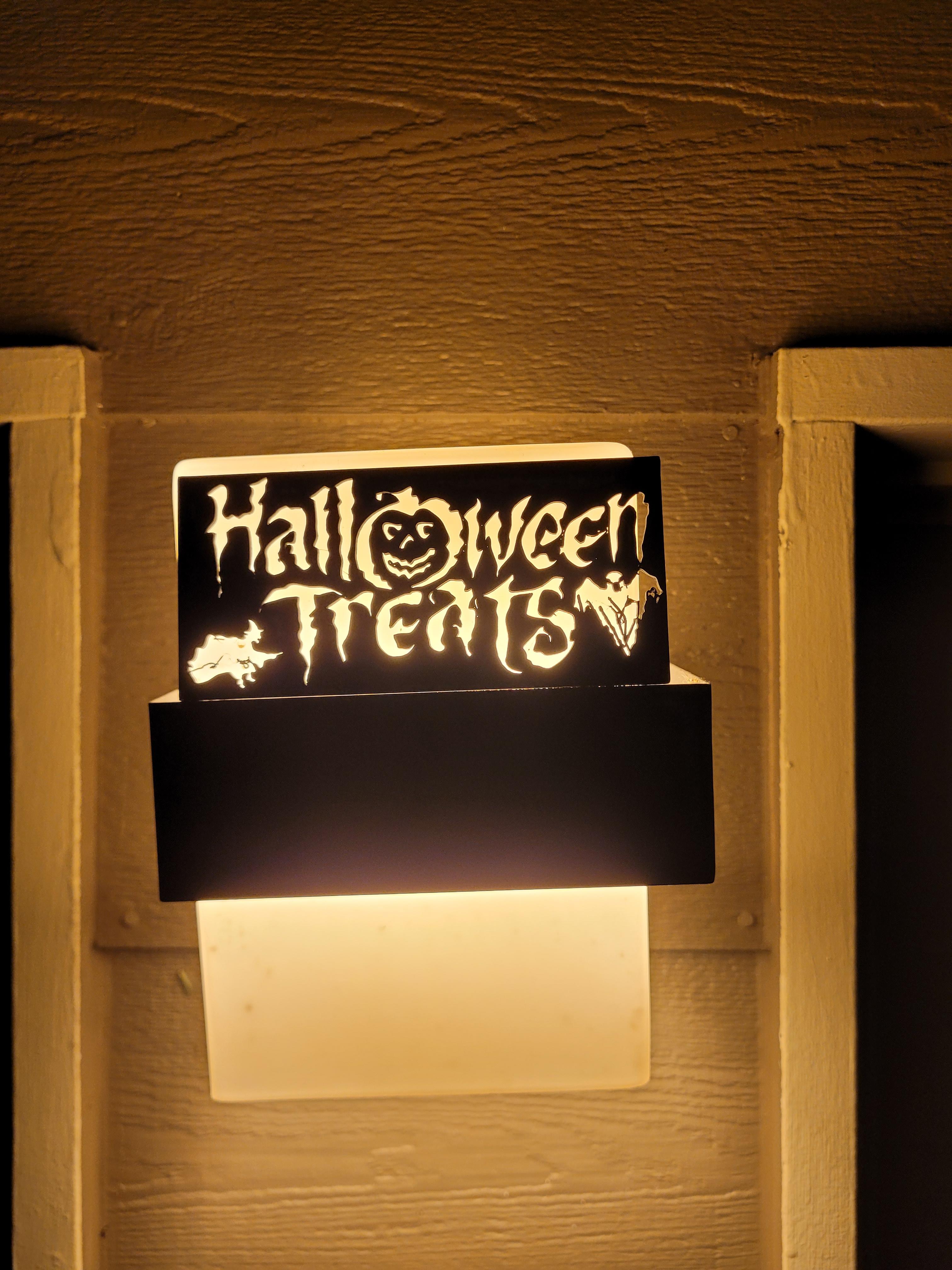 Halloween Sign 3d model