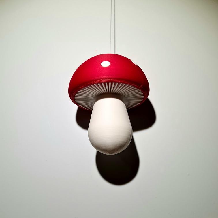 Mushroom ornament 3d model