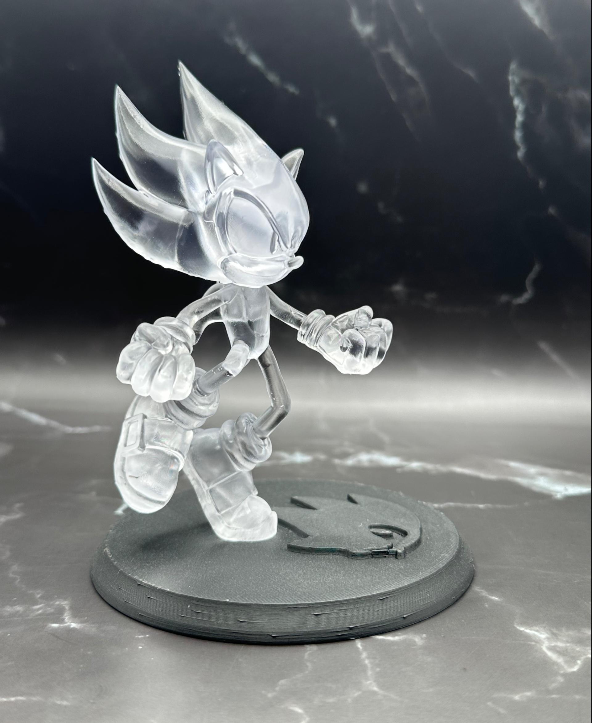 Super Sonic - Sonic the Hedgehog - Fan Art 3d model