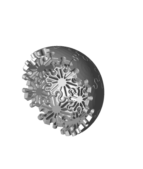 Snap Ball (Truncated Icosahedron)  3d model