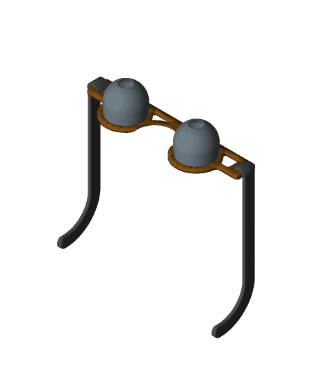 Awooga Glasses || HalloweenWearable 3d model