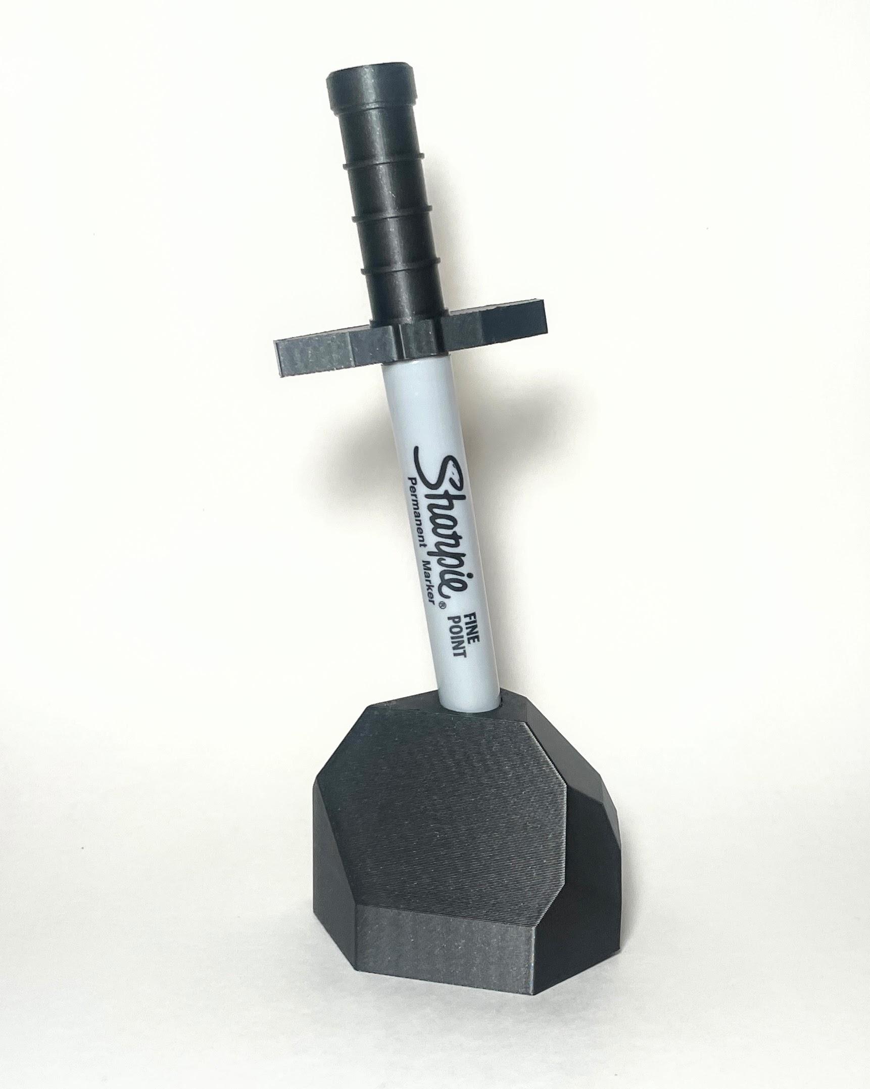 Sharpie Sword Cap 3d model