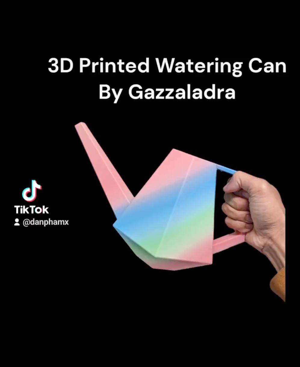 Watering can - It works great and looks amazing! One of my favorite prints to use everyday. - 3d model