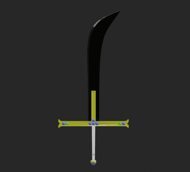 Mihawk's Sword 3d model