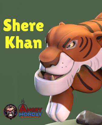 Shere Khan 3d model