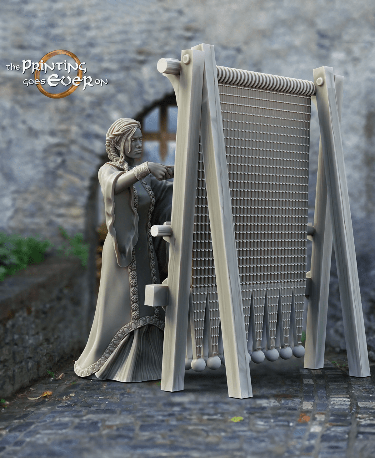 Weaver - Townsfolk Collection 3d model