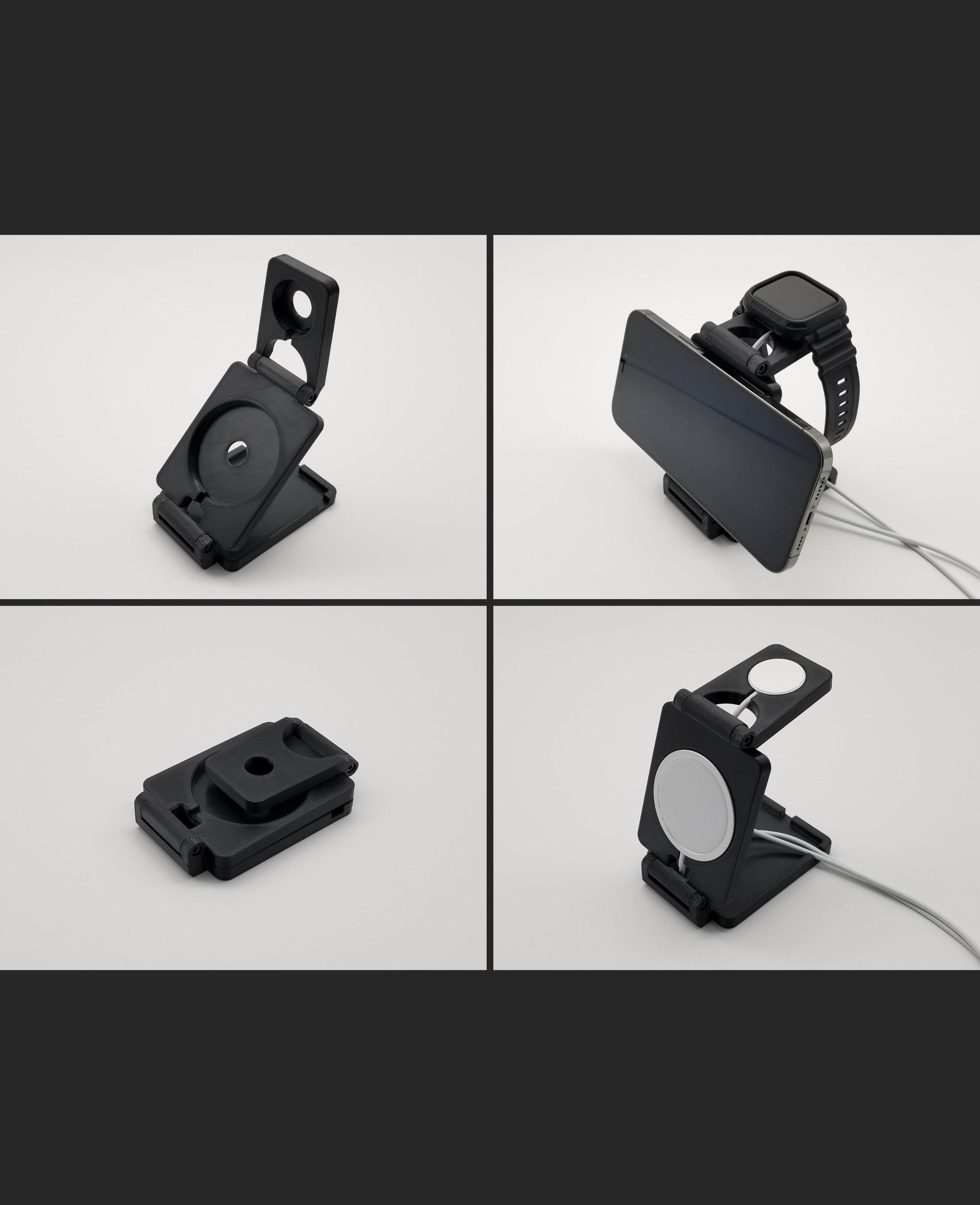 iPhone Apple Watch Charging Stand 3d model