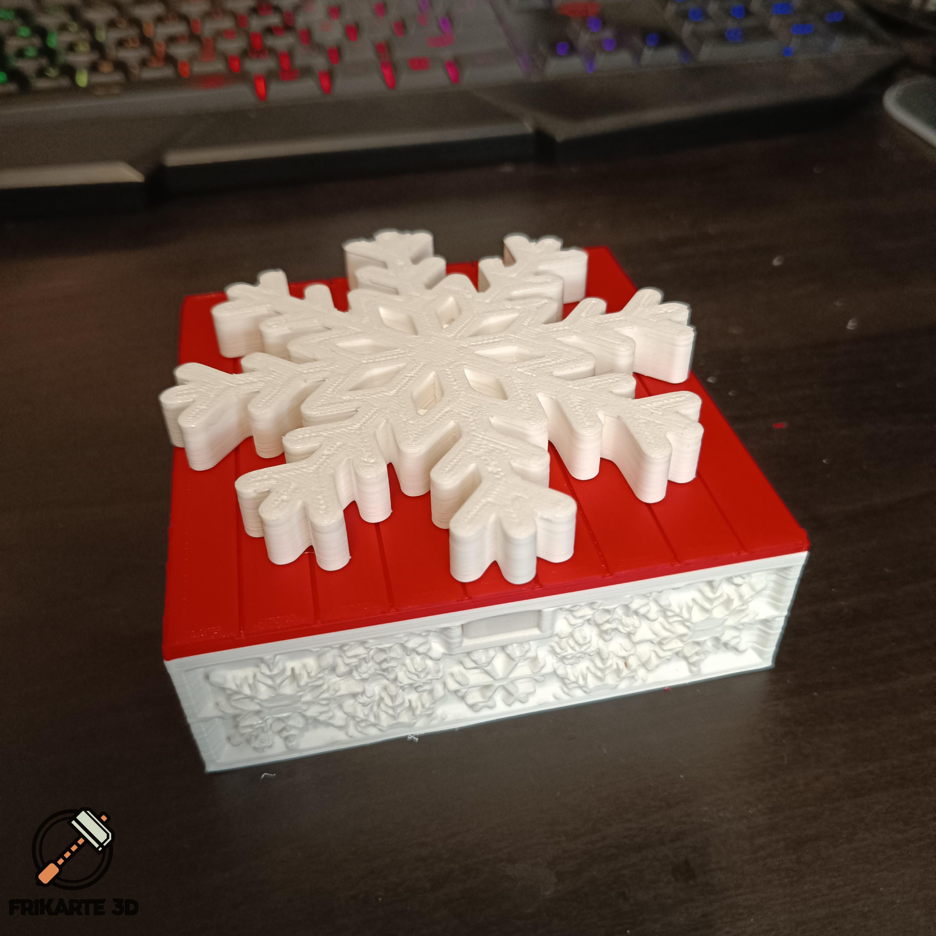 Snowflake Mechanical Box 3d model