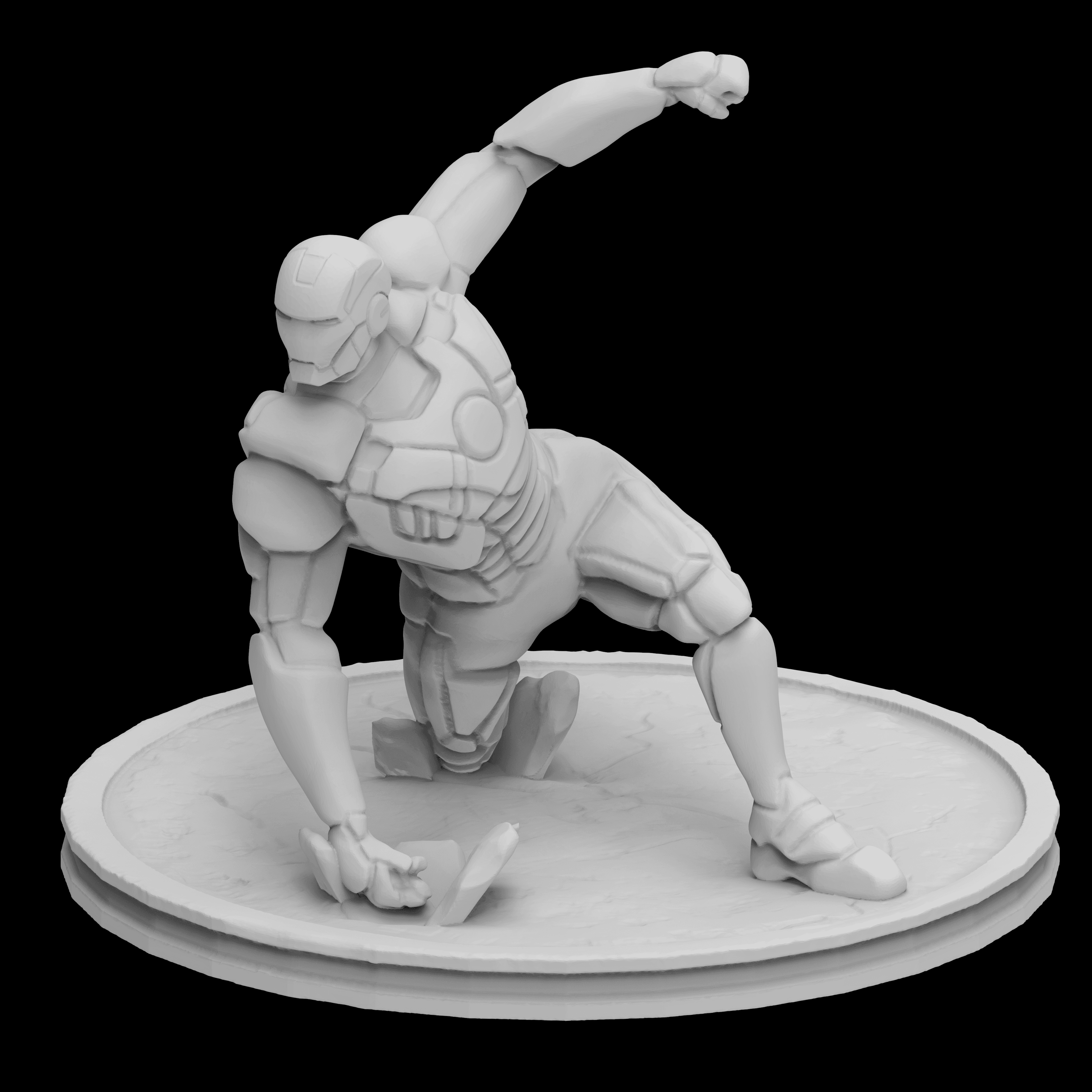 Ironman Action Figure 3d model