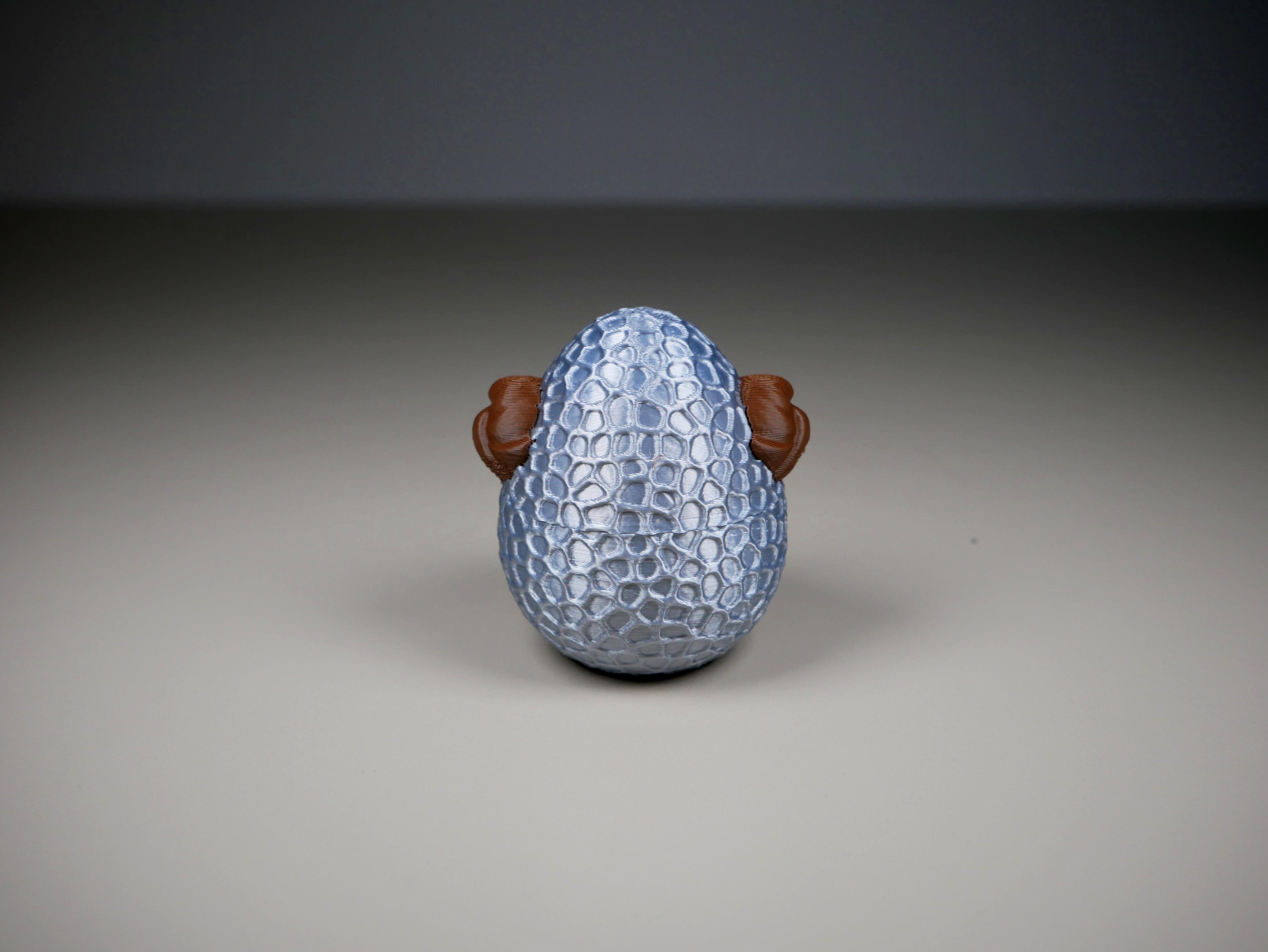 Star Wars Leia Egg Pot 3d model