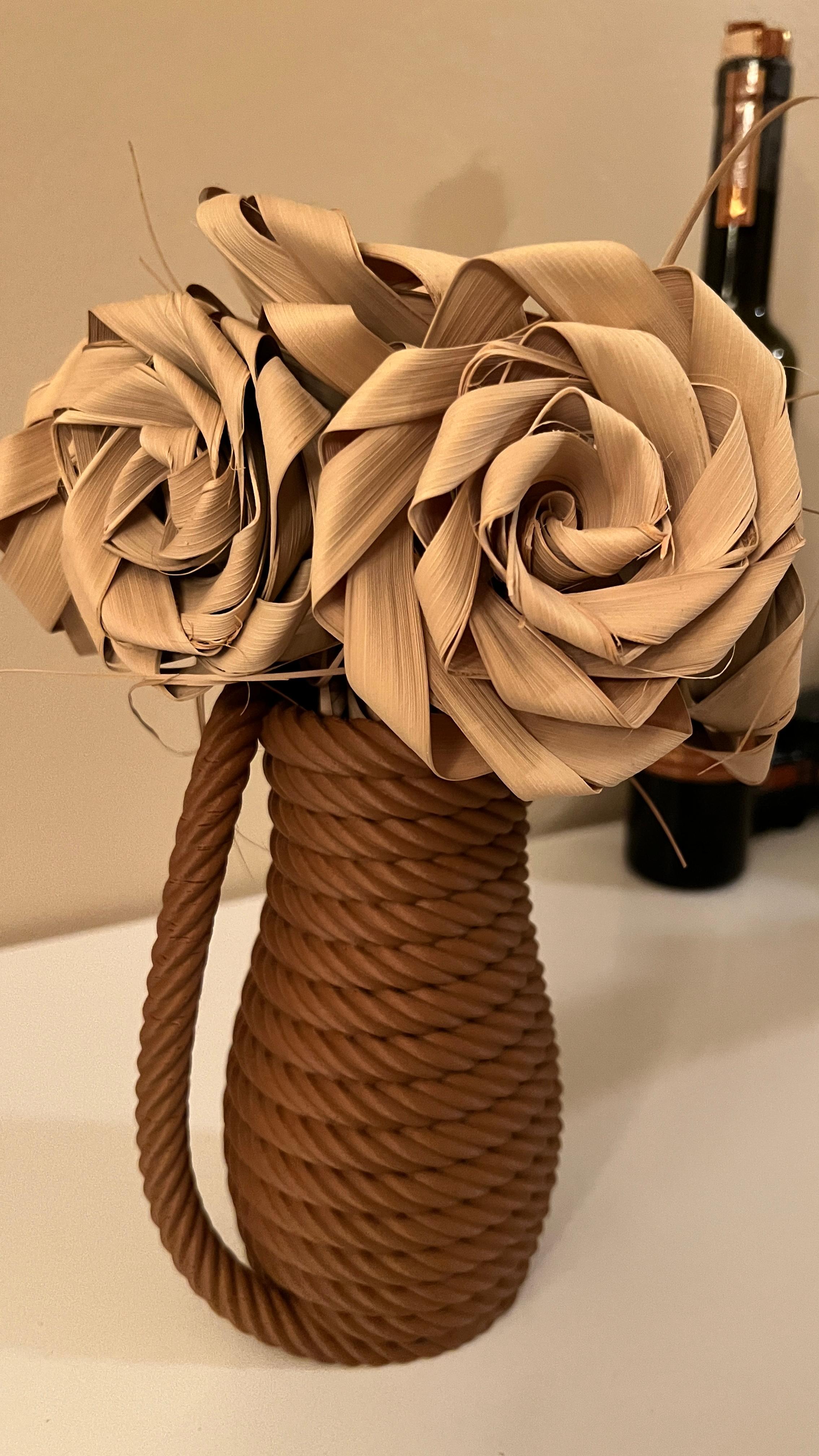 Coiled Rope Vase 3d model