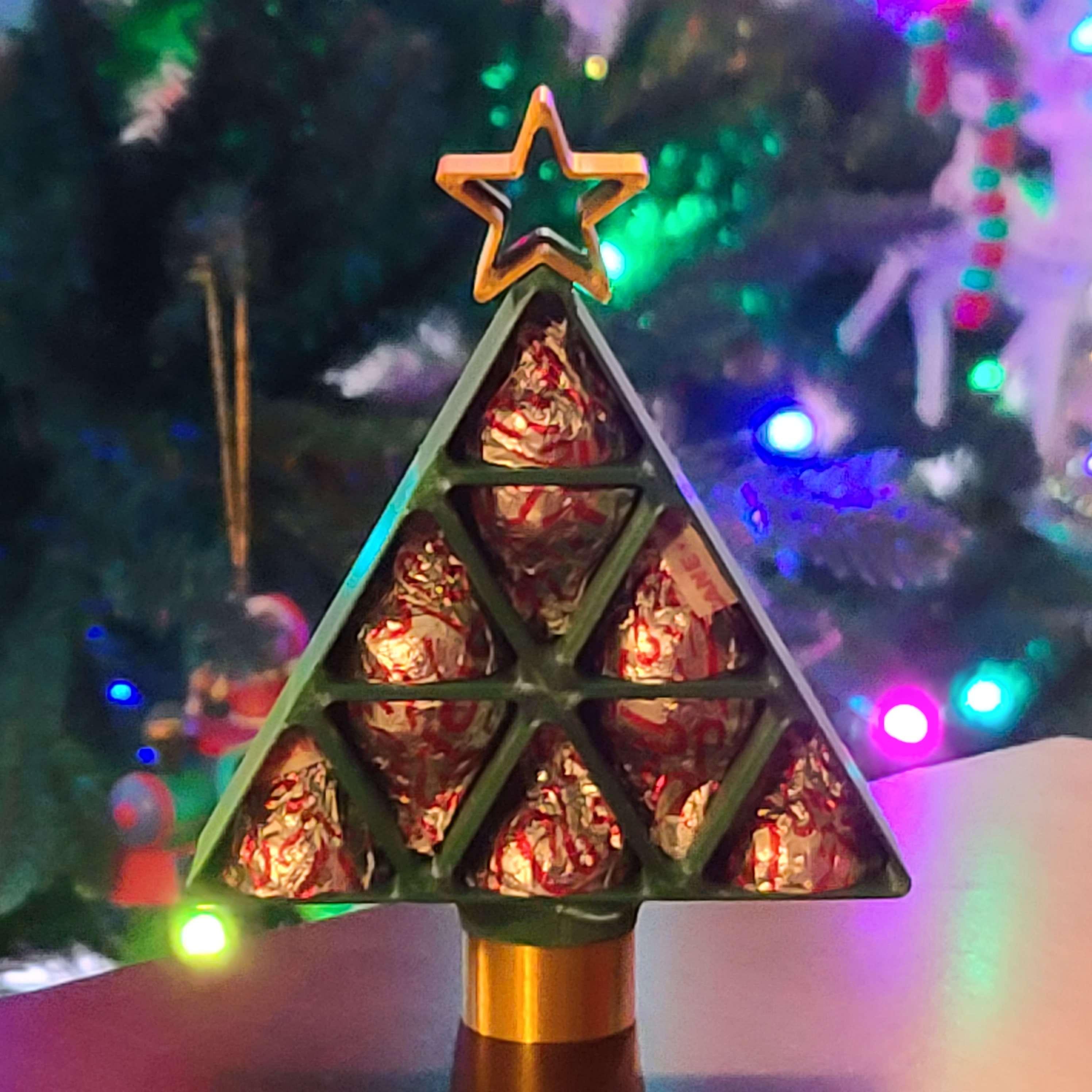 Hershey Kiss Christmas Tree - Stocking Stuffer Candy / Office Gift 3d model