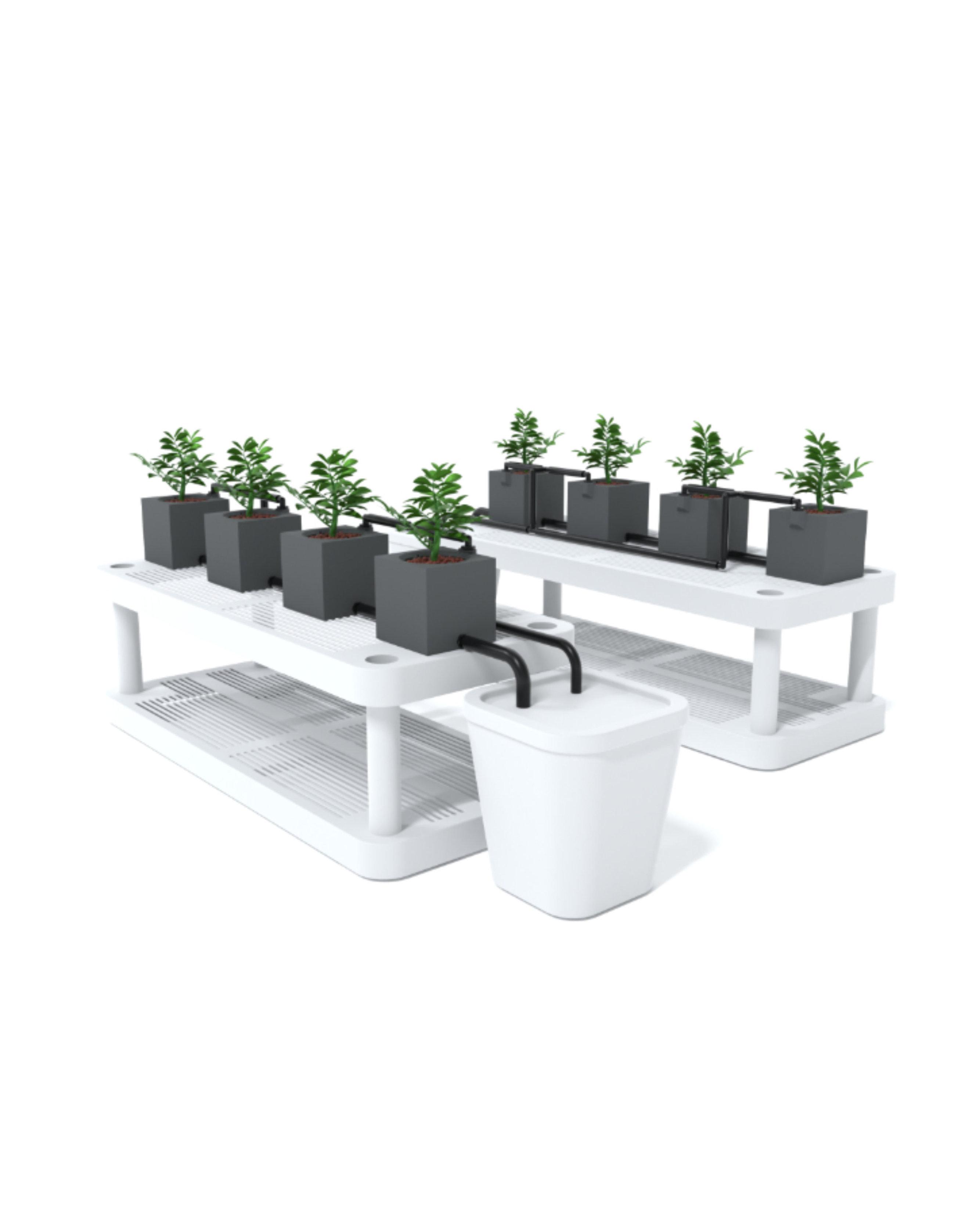 Hydroponic System 3d model