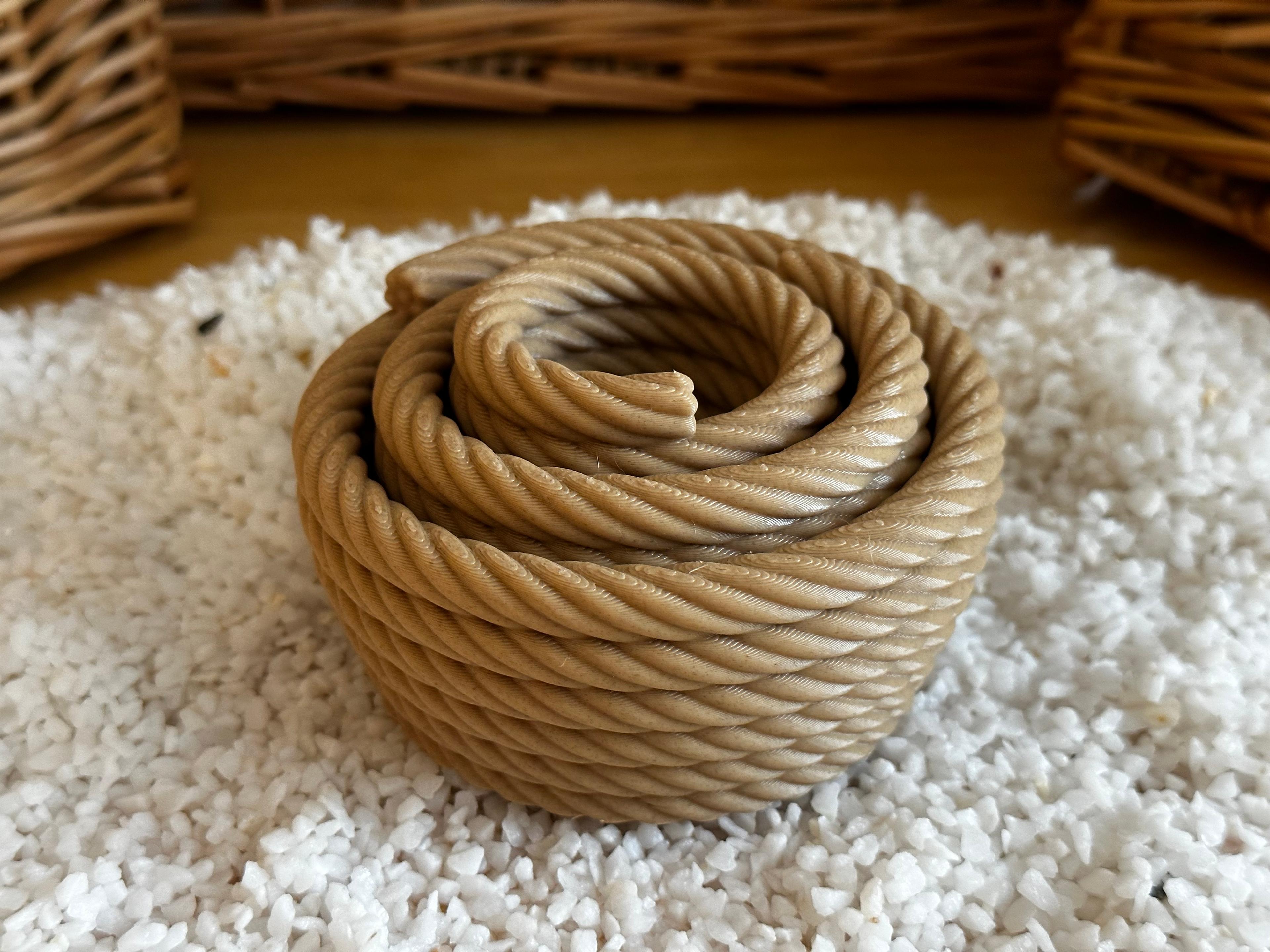Nesting Rope Bowl (Large) 3d model