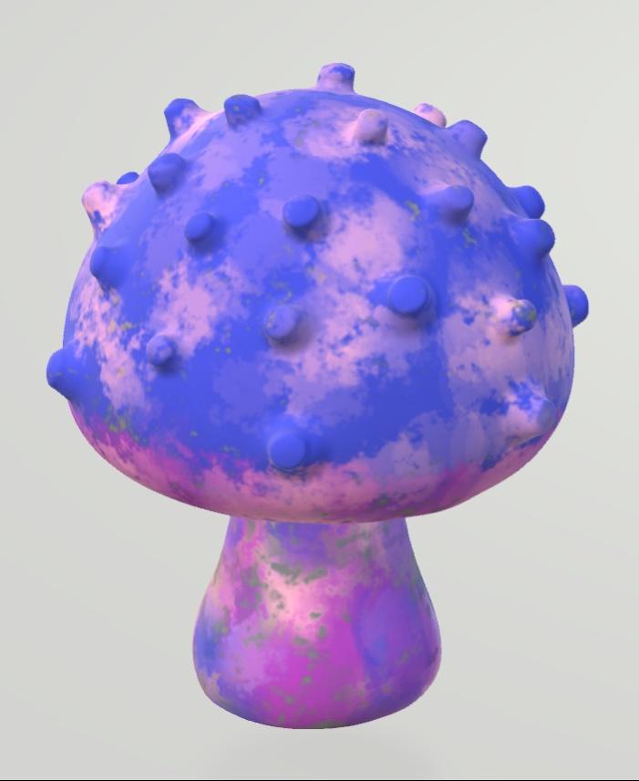 Magical Mushroom 2 - Magical Mushroom - 3d model