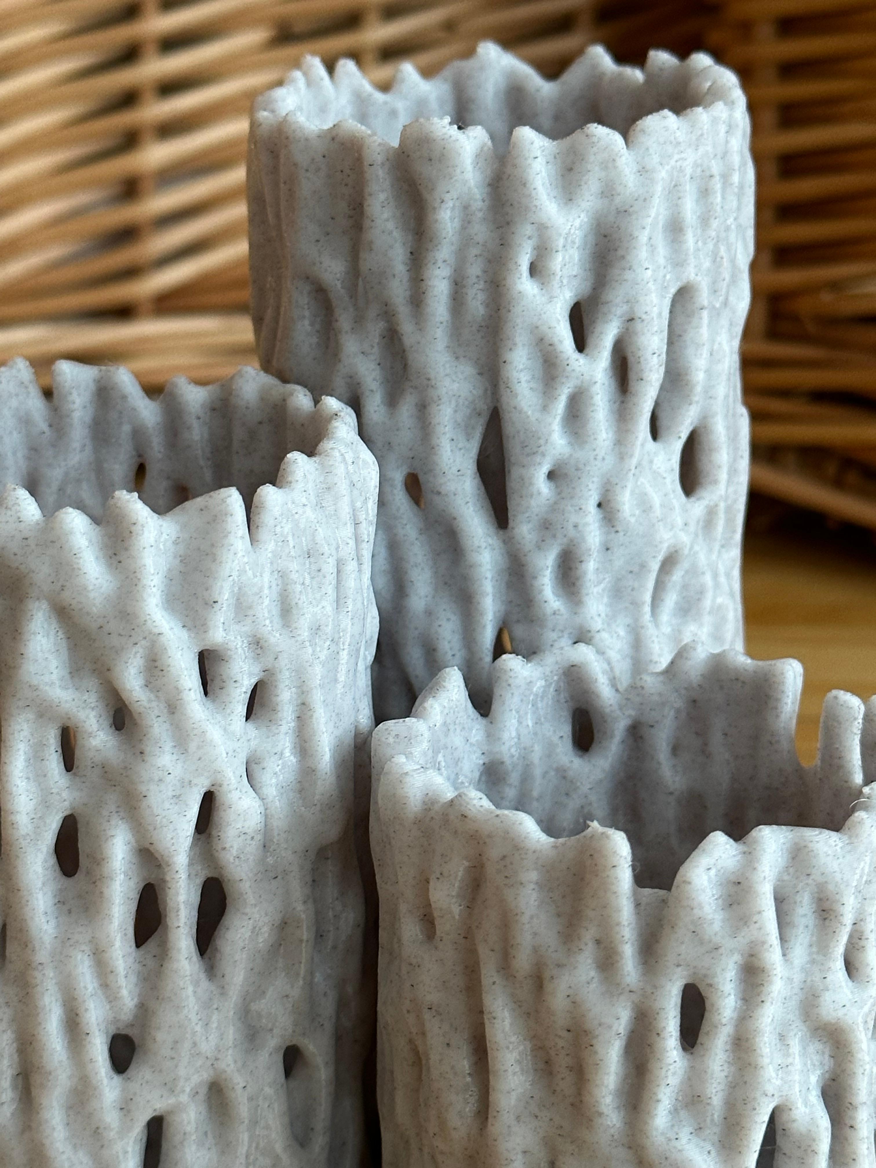 Banyan Tree Vases  3d model