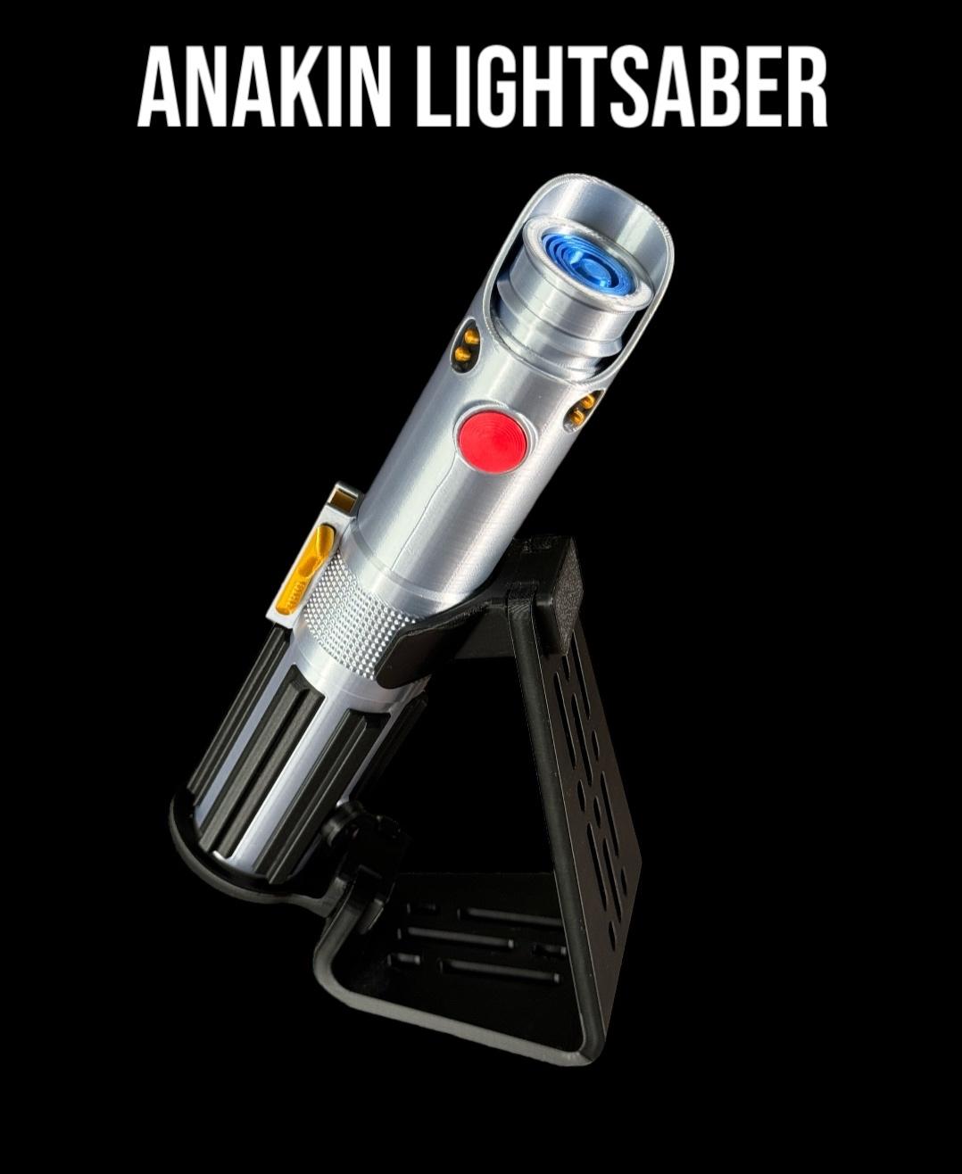 Anakin's Collapsing Lightsaber - Anakin Lightsaber with collapsing blades ! - 3d model