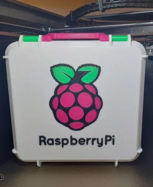 Raspberry Pi Box 3d model