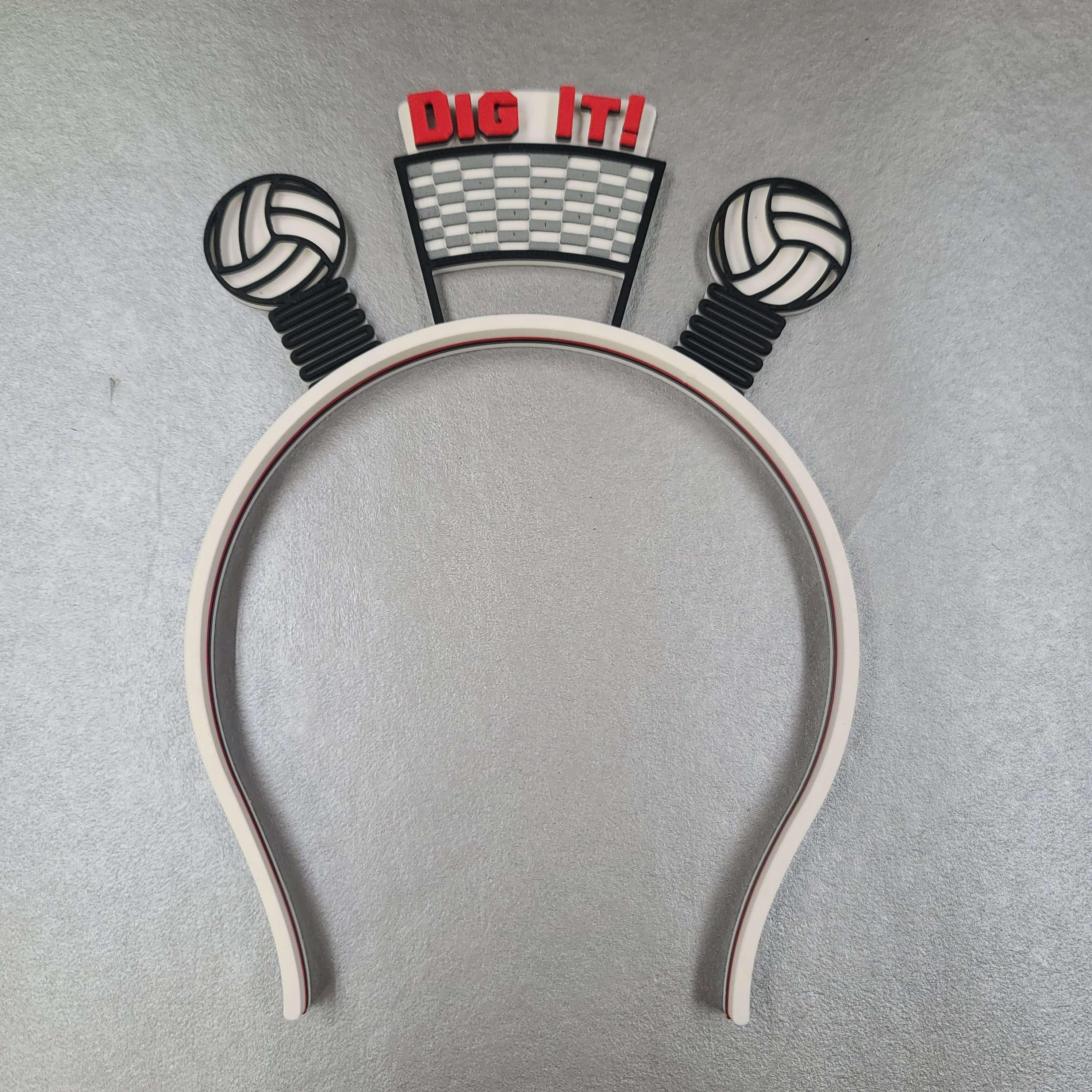 Volleyball Headband 3d model