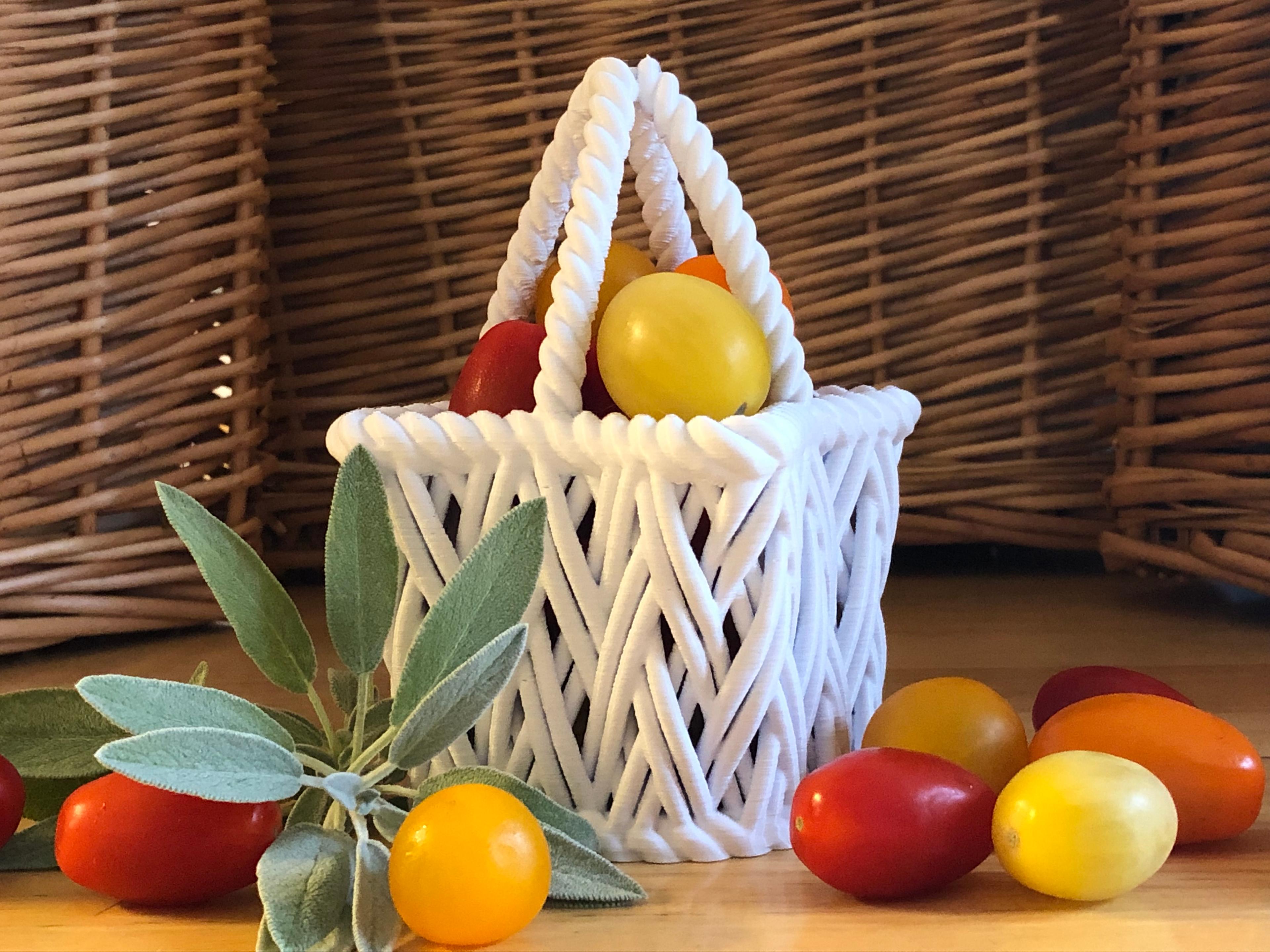 Tomato Basket 3d model