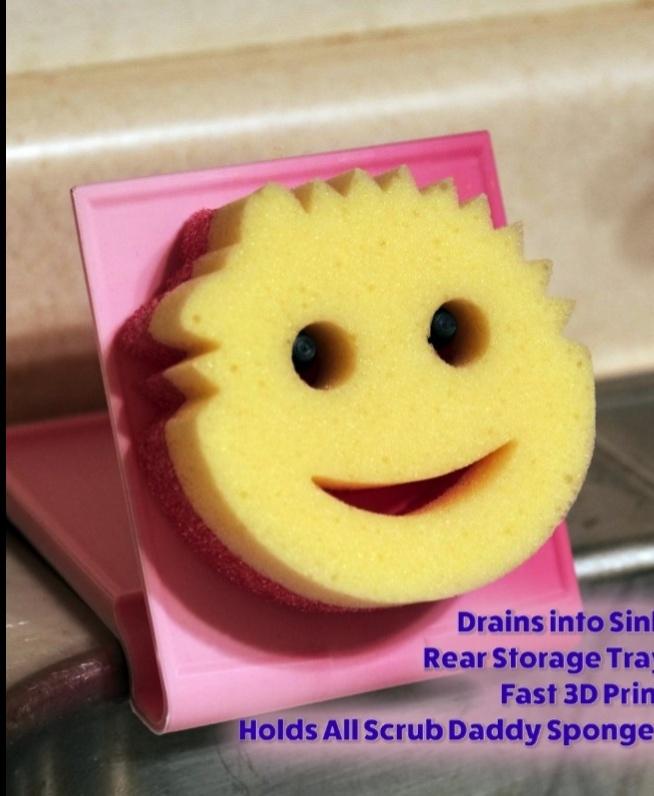 Smiley Sponge Dock 3d model