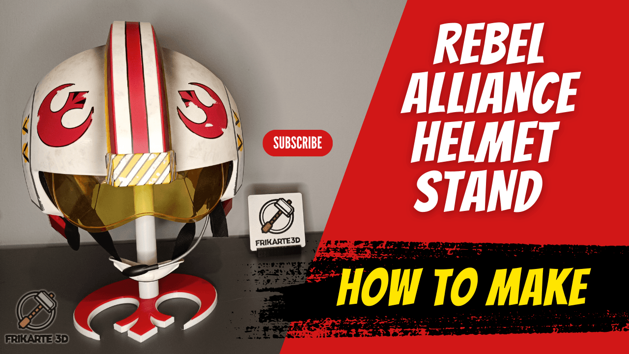 How to Make a Rebel Alliance Helmet Stand