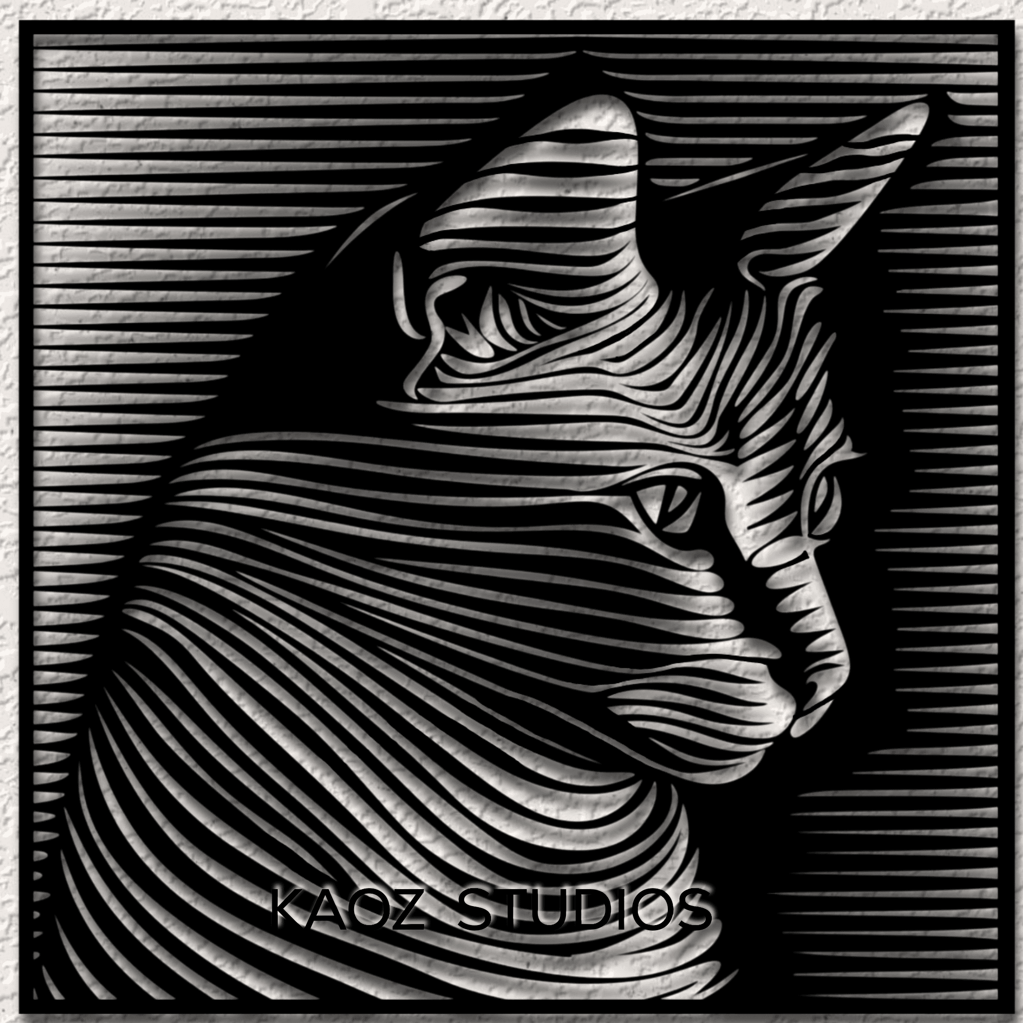 Illusions Unveiled: Introducing my newest style of Linear Op-Art