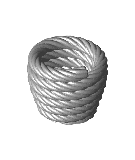 Nesting Rope Bowl (Small) 3d model