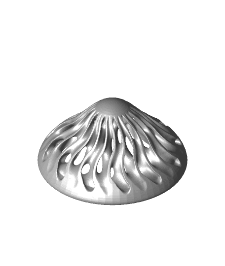 Messy Mushroom (Gyroid) 3d model