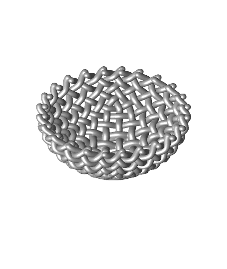 Woven Bowl (Medium) 3d model