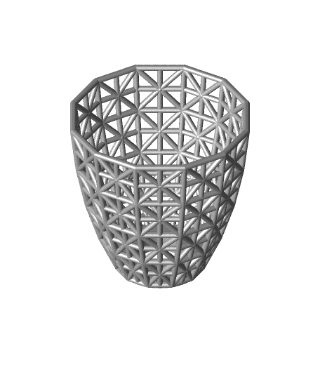 IsoTruss-Cylindrical-Shade.stl 3d model