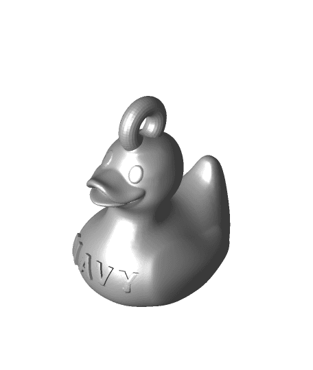 keychain_duck_navy.stl 3d model